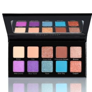 NIB VIOLET VOSS ESSENTIALS 2 EYESHADOW PALETTE SPRING